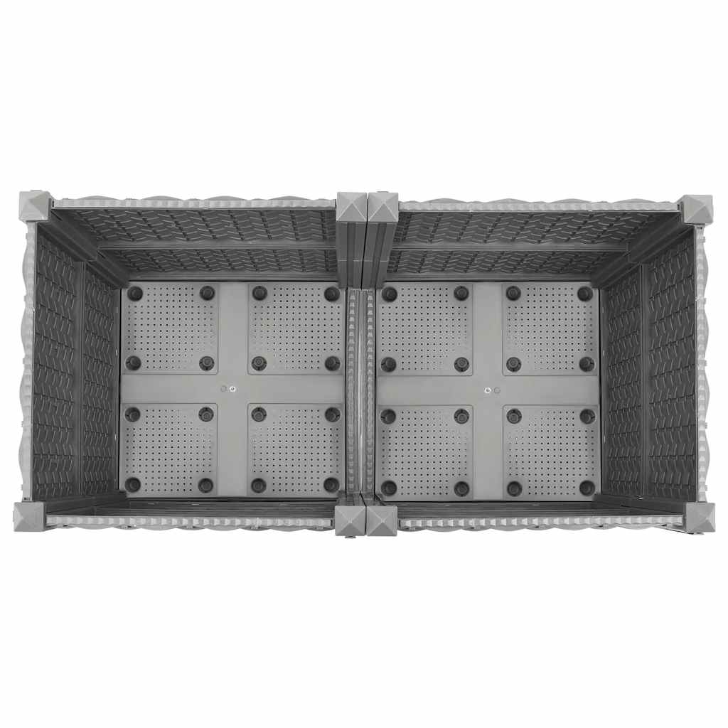 Plantenbak verhoogd 80x40x38 cm polypropeen is nu te koop bij PeponiXL, paradijselijk wonen!