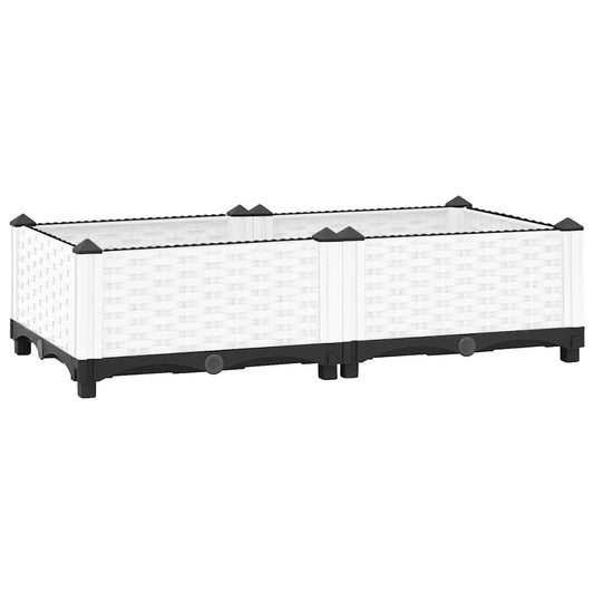 Plantenbak verhoogd 80x40x23 cm polypropeen is nu te koop bij PeponiXL, paradijselijk wonen!