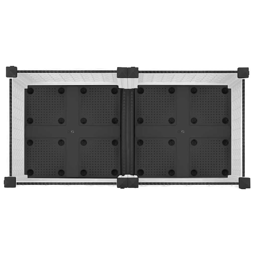 Plantenbak verhoogd 80x40x23 cm polypropeen is nu te koop bij PeponiXL, paradijselijk wonen!