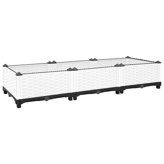 Plantenbak verhoogd 120x40x23 cm polypropeen is nu te koop bij PeponiXL, paradijselijk wonen!