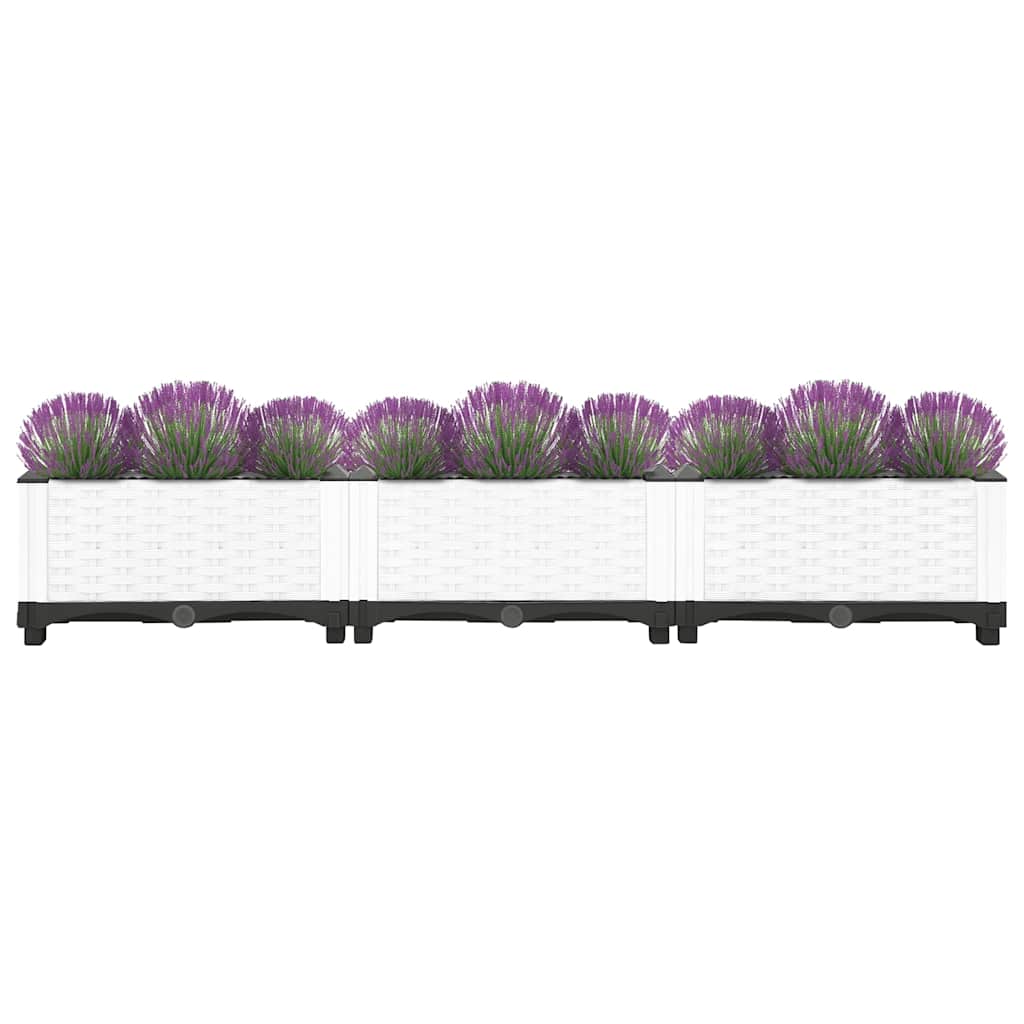 Plantenbak verhoogd 120x40x23 cm polypropeen is nu te koop bij PeponiXL, paradijselijk wonen!