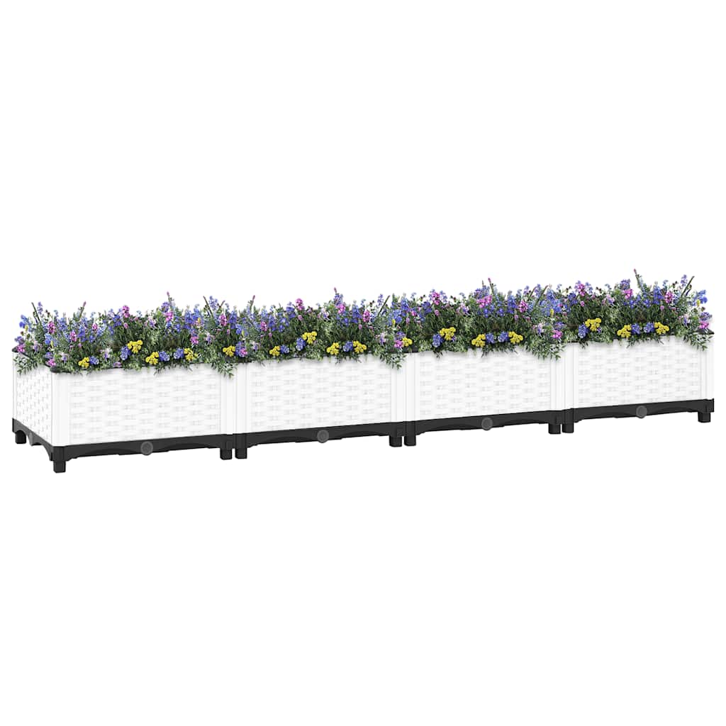 Plantenbak verhoogd 160x40x23 cm polypropeen is nu te koop bij PeponiXL, paradijselijk wonen!