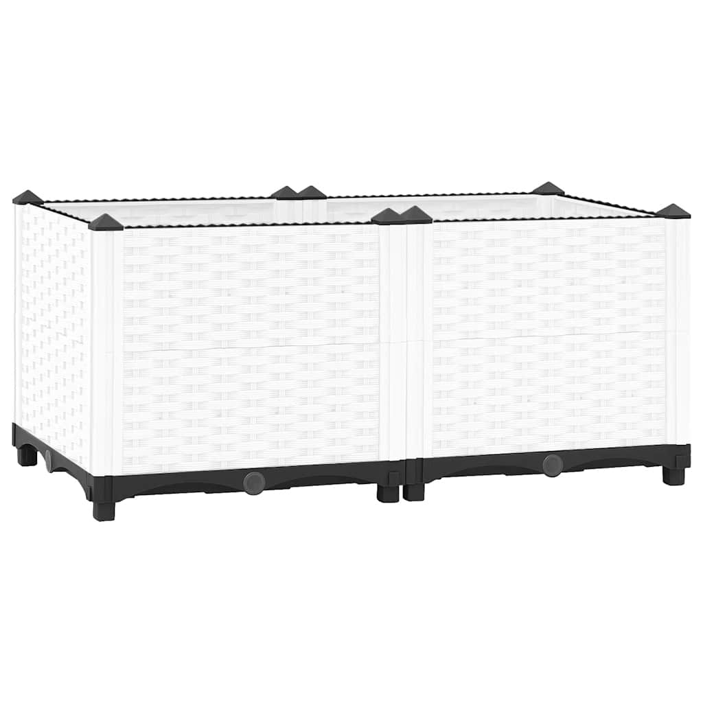 Plantenbak verhoogd 80x40x38 cm polypropeen is nu te koop bij PeponiXL, paradijselijk wonen!