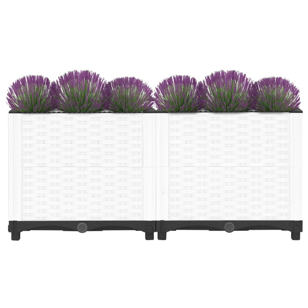 Plantenbak verhoogd 80x40x38 cm polypropeen is nu te koop bij PeponiXL, paradijselijk wonen!