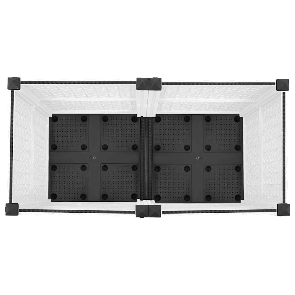 Plantenbak verhoogd 80x40x38 cm polypropeen is nu te koop bij PeponiXL, paradijselijk wonen!
