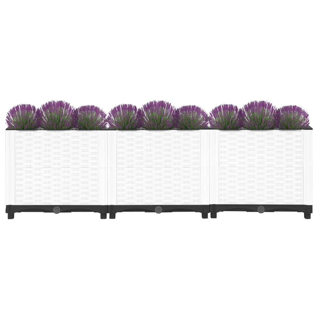 Plantenbak verhoogd 120x40x38 cm polypropeen is nu te koop bij PeponiXL, paradijselijk wonen!