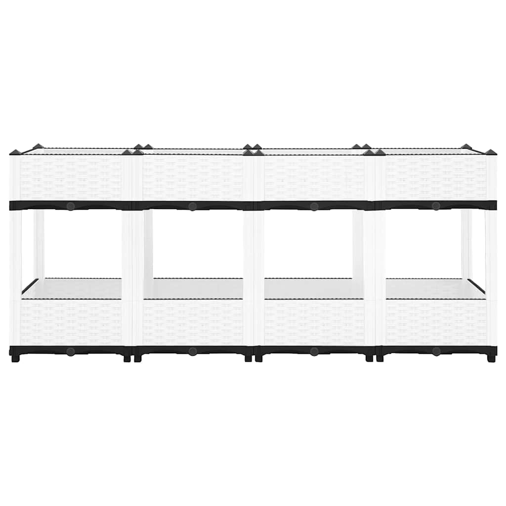 Plantenbak verhoogd 160x40x71 cm polypropeen is nu te koop bij PeponiXL, paradijselijk wonen!