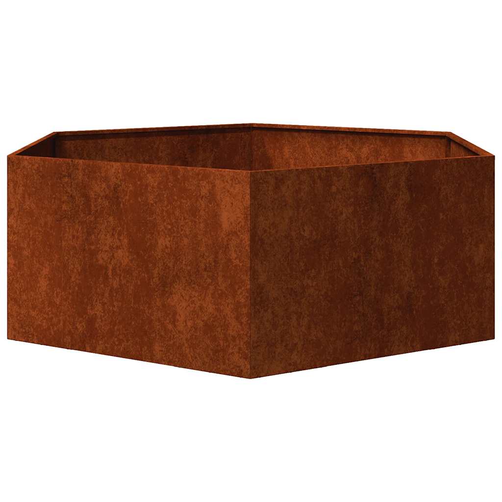 Plantenbak roestig 138x120x45 cm cortenstaal is nu te koop bij PeponiXL, paradijselijk wonen!