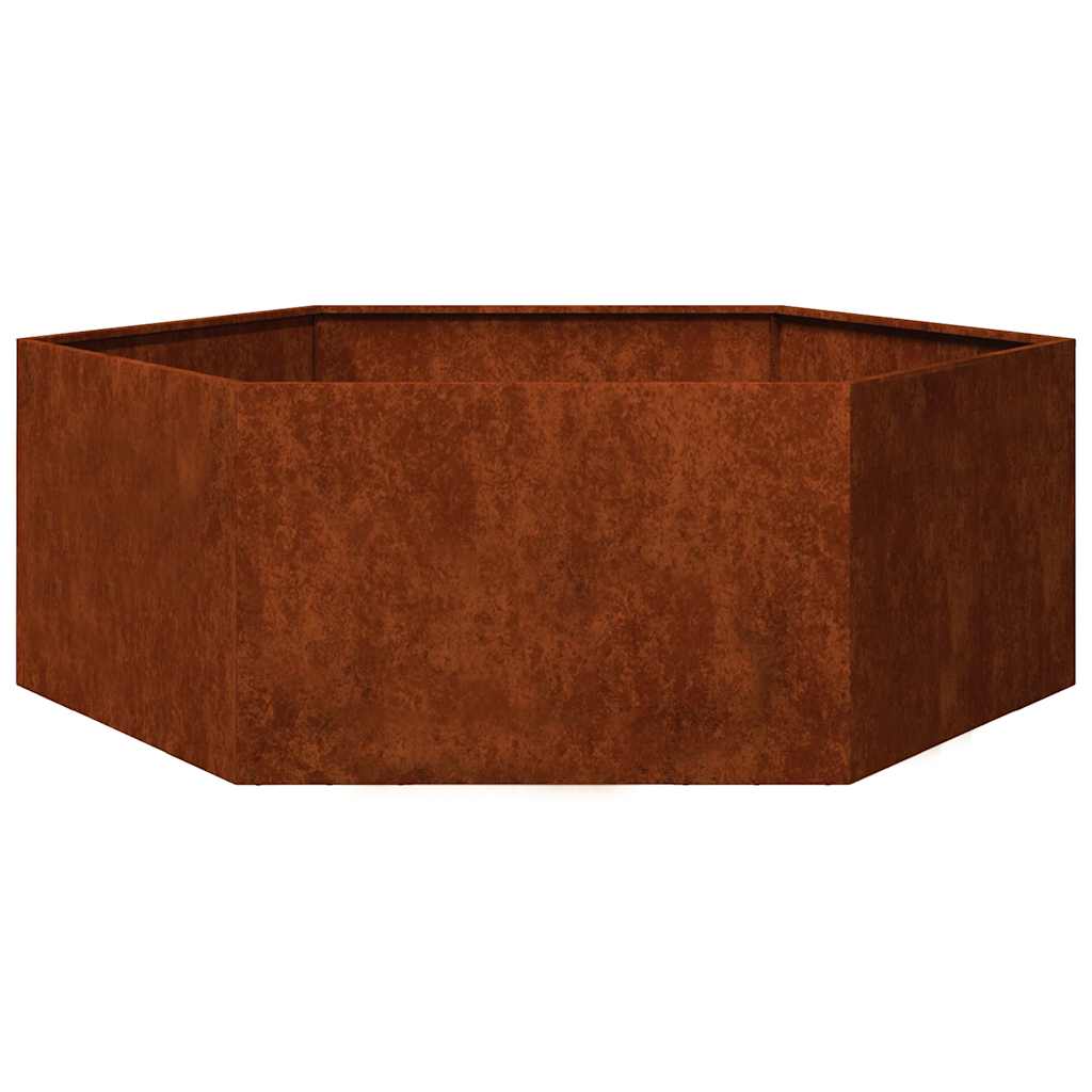 Plantenbak roestig 138x120x45 cm cortenstaal is nu te koop bij PeponiXL, paradijselijk wonen!