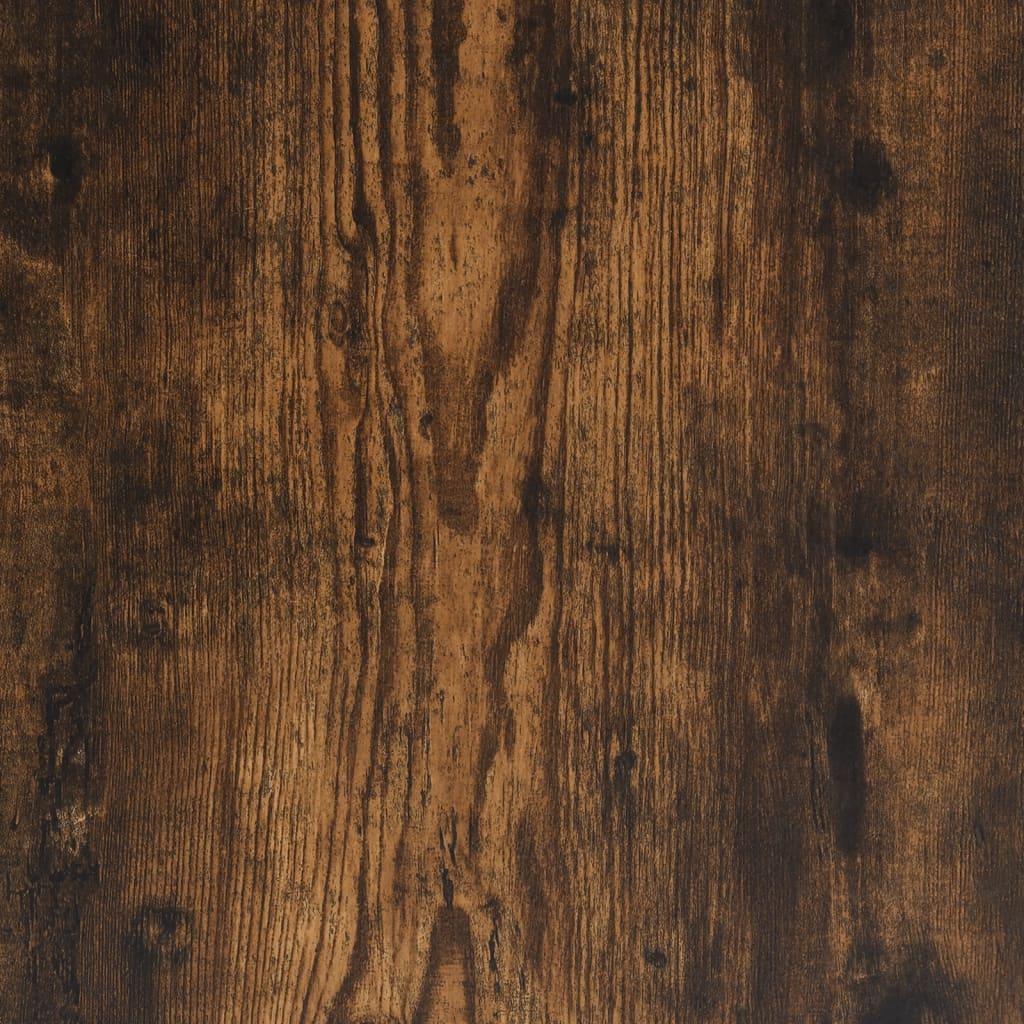 Hoekkast 33x33x100 cm bewerkt hout gerookt eikenkleurig is nu te koop bij PeponiXL, paradijselijk wonen!