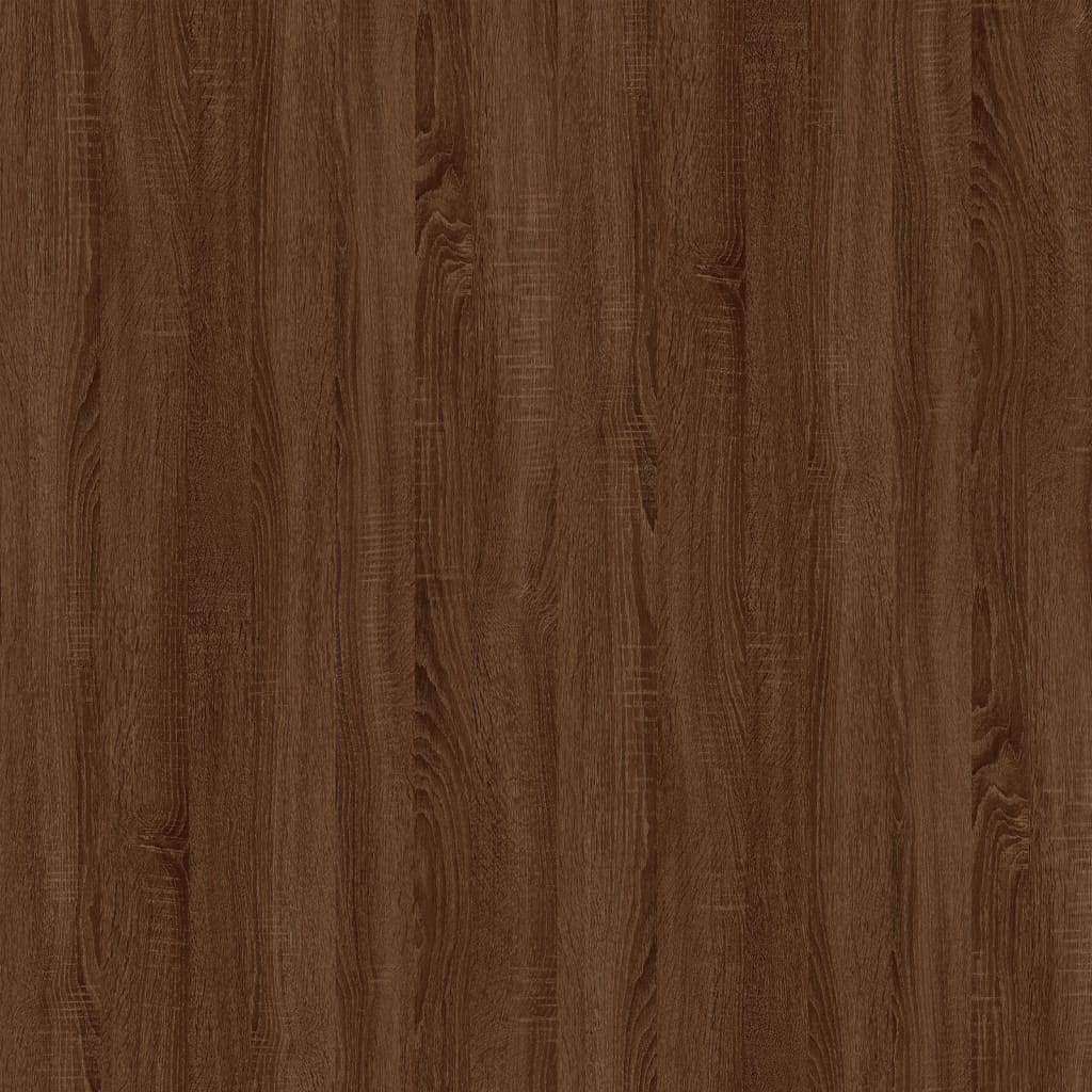 Ovenkast Lyon 60x46x81,5 cm bewerkt hout bruin eikenkleur is nu te koop bij PeponiXL, paradijselijk wonen!