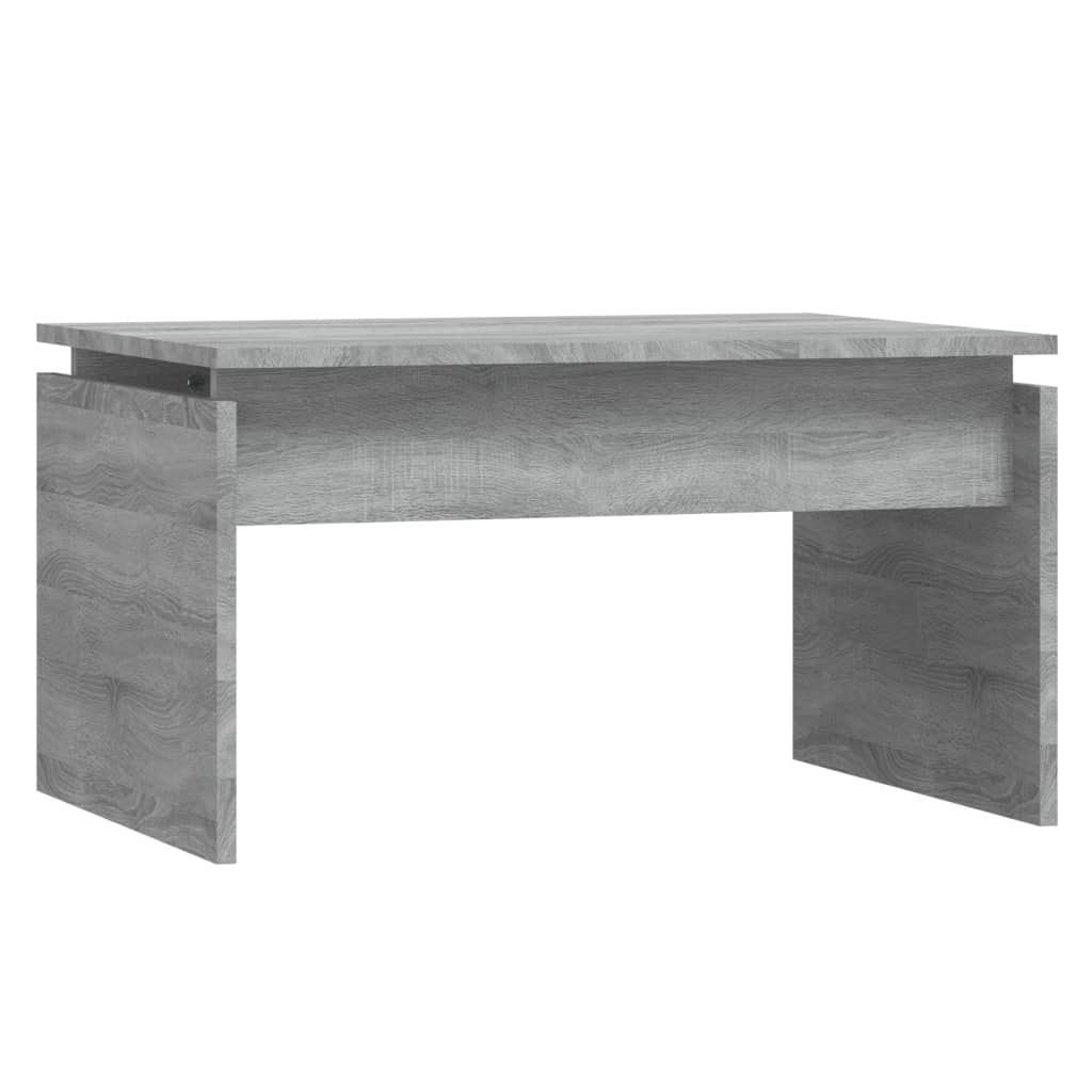 Salontafel 68x50x38 cm bewerkt hout grijs sonoma eiken is nu te koop bij PeponiXL, paradijselijk wonen!