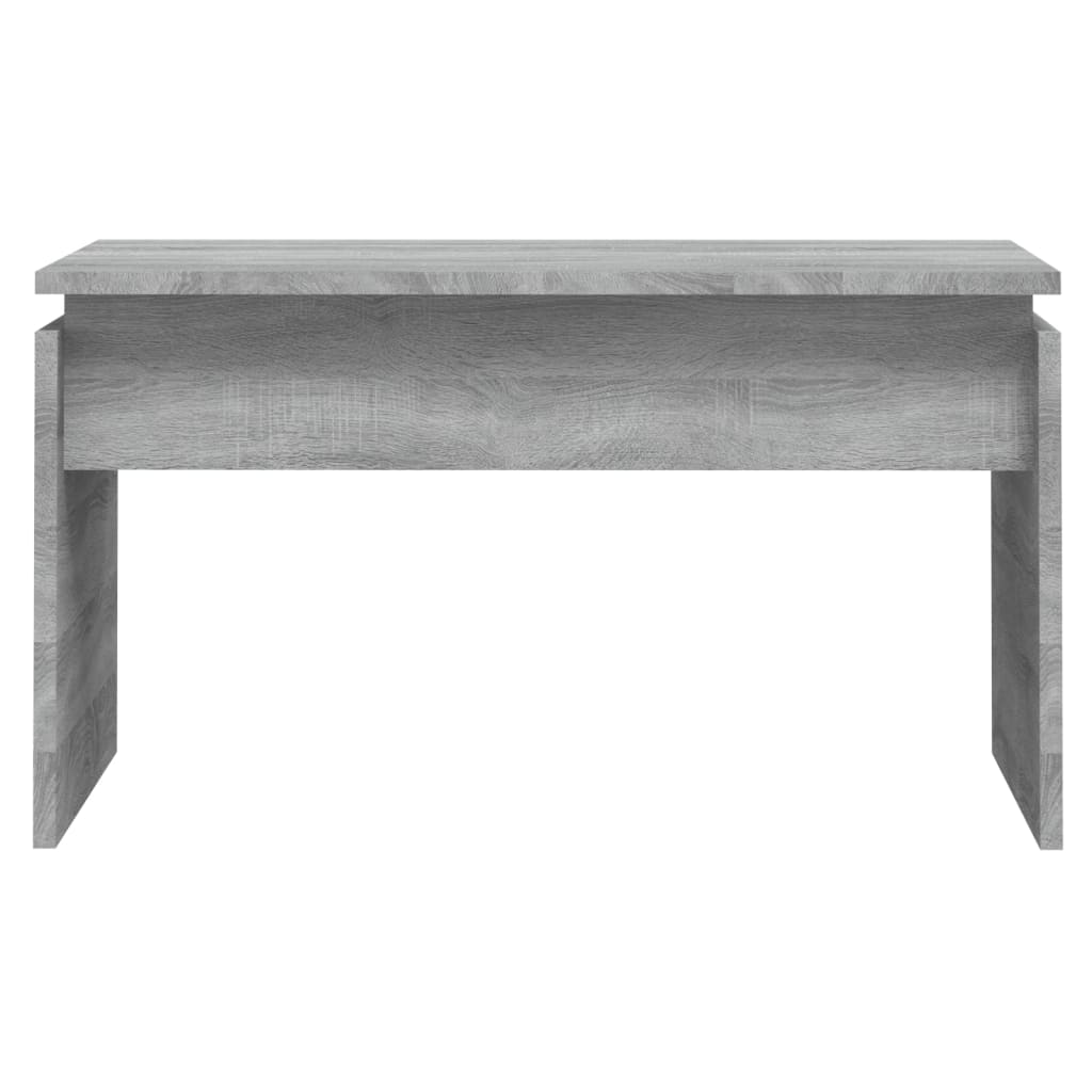 Salontafel 68x50x38 cm bewerkt hout grijs sonoma eiken is nu te koop bij PeponiXL, paradijselijk wonen!