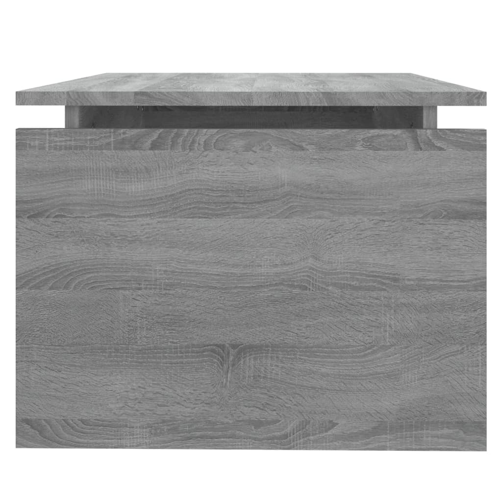Salontafel 68x50x38 cm bewerkt hout grijs sonoma eiken is nu te koop bij PeponiXL, paradijselijk wonen!