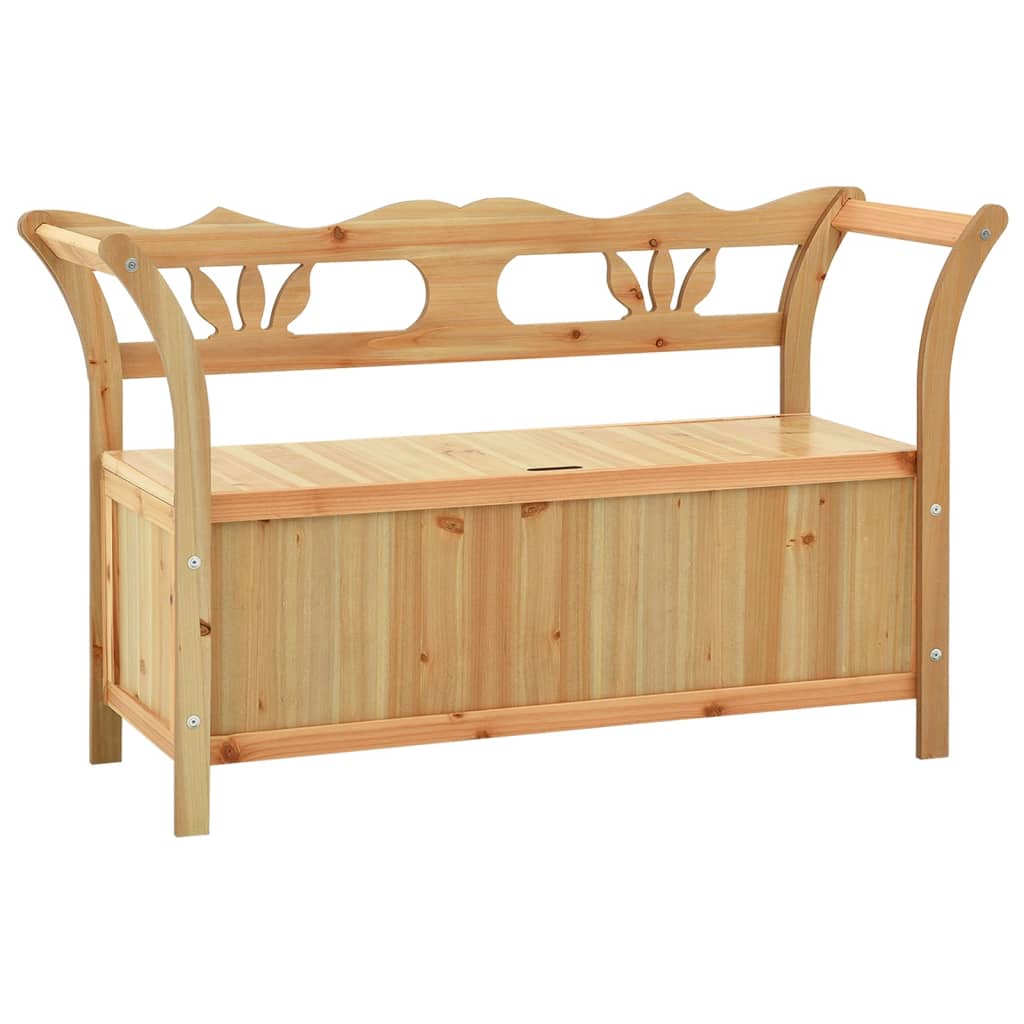 Bankje 107x45x75,5 cm massief vurenhout is nu te koop bij PeponiXL, paradijselijk wonen!
