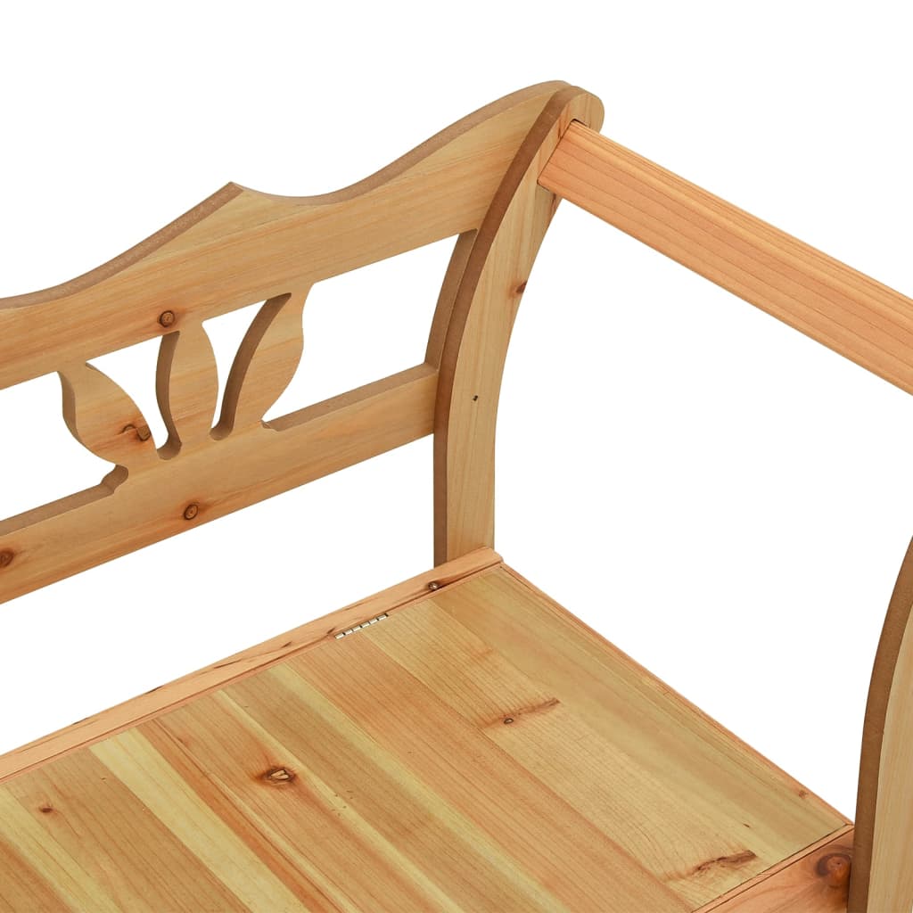 Bankje 107x45x75,5 cm massief vurenhout is nu te koop bij PeponiXL, paradijselijk wonen!