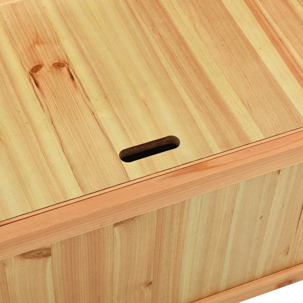 Bankje 107x45x75,5 cm massief vurenhout is nu te koop bij PeponiXL, paradijselijk wonen!