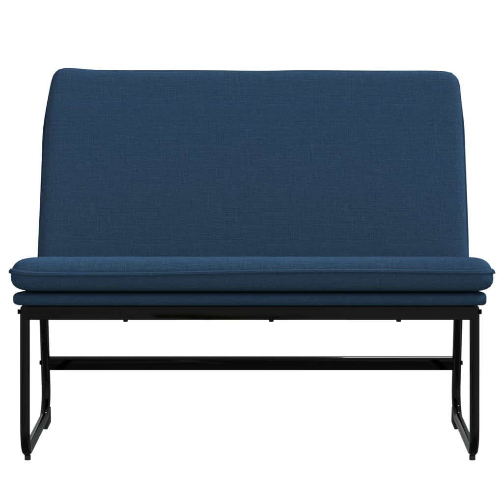 Bankje 100x75x76 cm stof blauw is nu te koop bij PeponiXL, paradijselijk wonen!