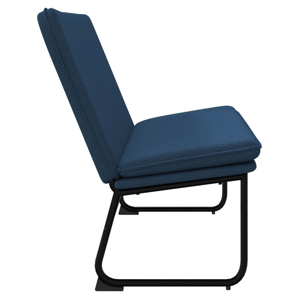 Bankje 100x75x76 cm stof blauw is nu te koop bij PeponiXL, paradijselijk wonen!