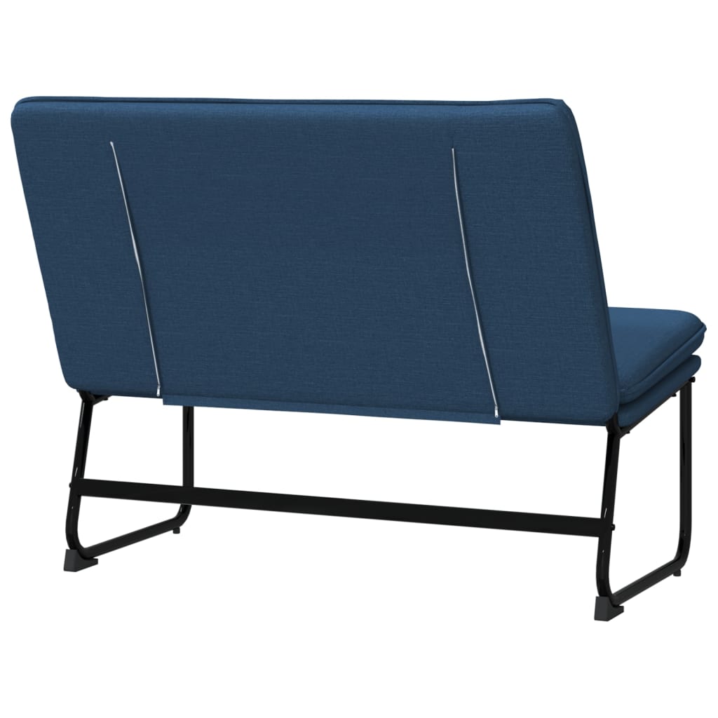 Bankje 100x75x76 cm stof blauw is nu te koop bij PeponiXL, paradijselijk wonen!