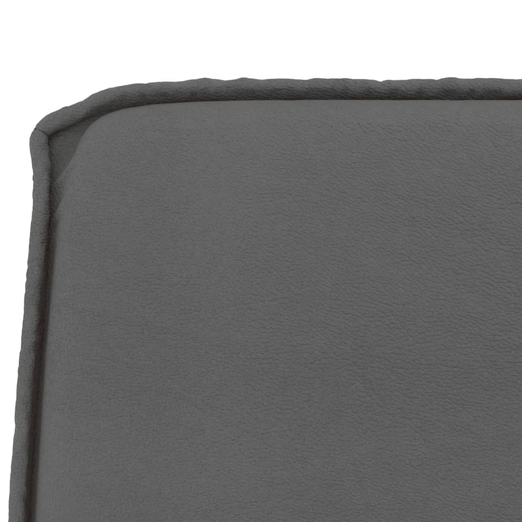 Bankje 100x75x76 cm kunstleer grijs is nu te koop bij PeponiXL, paradijselijk wonen!