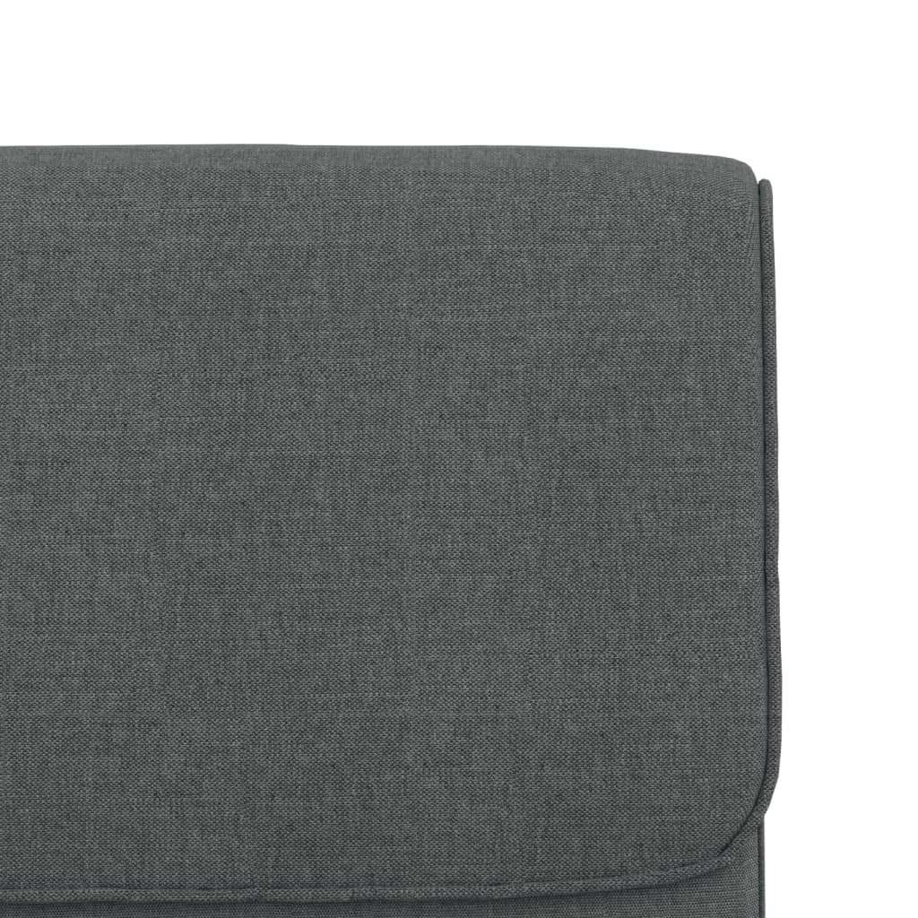 Loungestoel 55x64x80 cm stof donkergrijs is nu te koop bij PeponiXL, paradijselijk wonen!