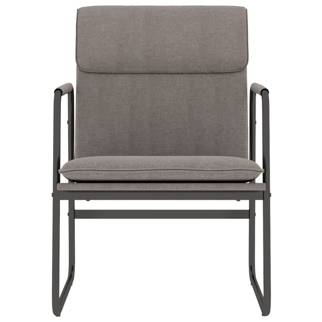 Loungestoel 55x64x80 cm stof taupe is nu te koop bij PeponiXL, paradijselijk wonen!