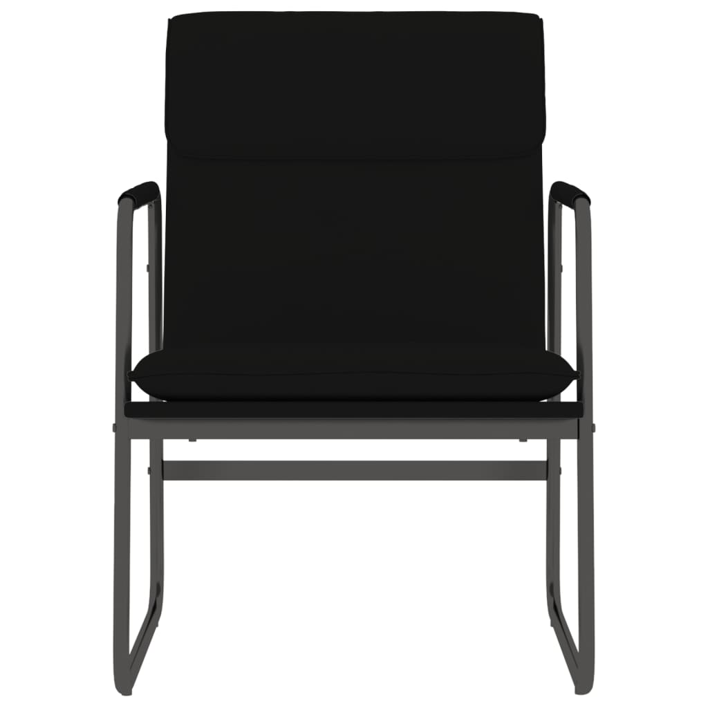 Loungestoel 55x64x80 cm kunstleer zwart is nu te koop bij PeponiXL, paradijselijk wonen!