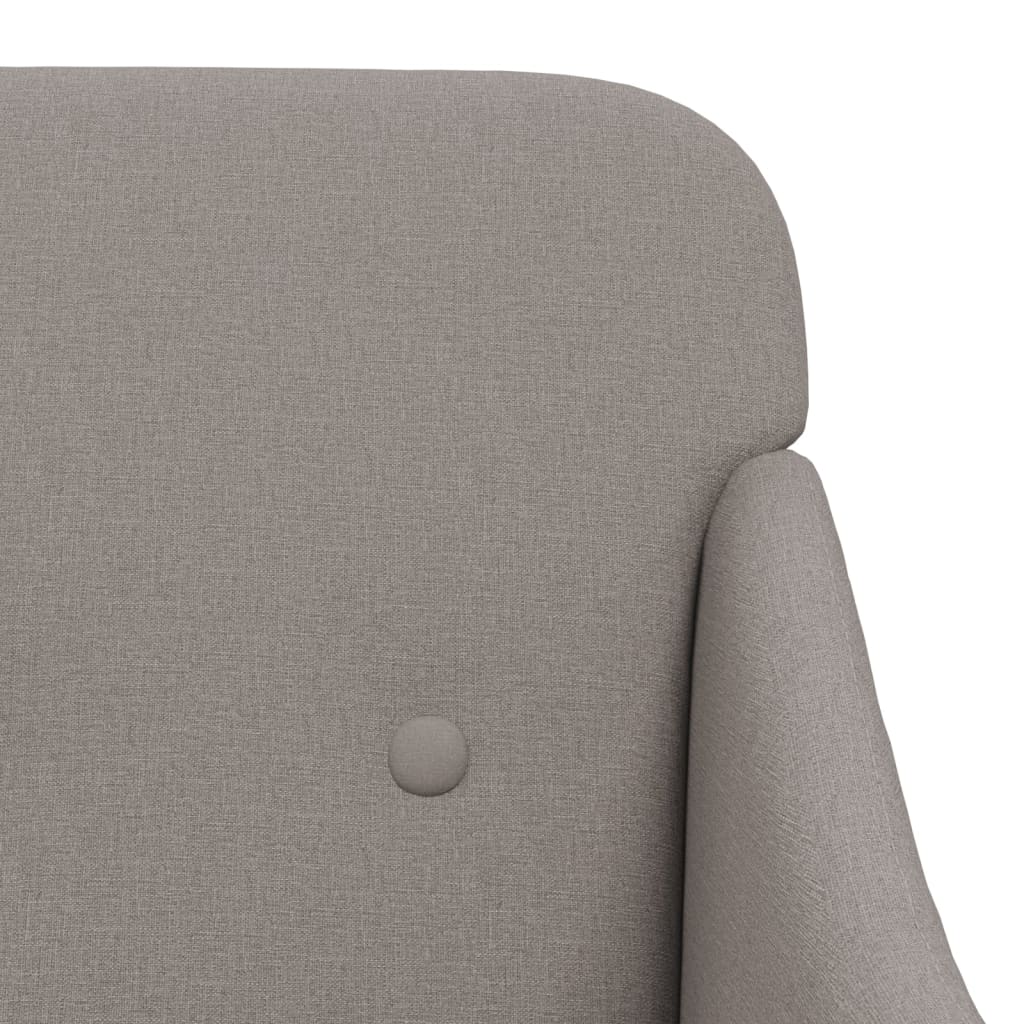 Fauteuil 63x76x80 cm stof taupe is nu te koop bij PeponiXL, paradijselijk wonen!