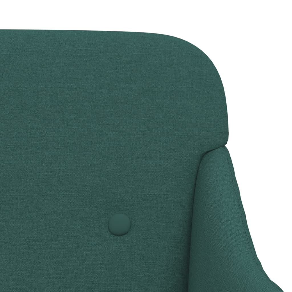 Bankje 110x76x80 cm stof donkergroen is nu te koop bij PeponiXL, paradijselijk wonen!
