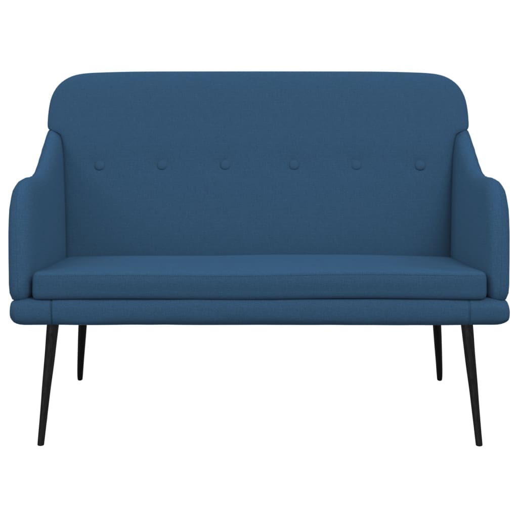 Bankje 110x76x80 cm stof blauw is nu te koop bij PeponiXL, paradijselijk wonen!