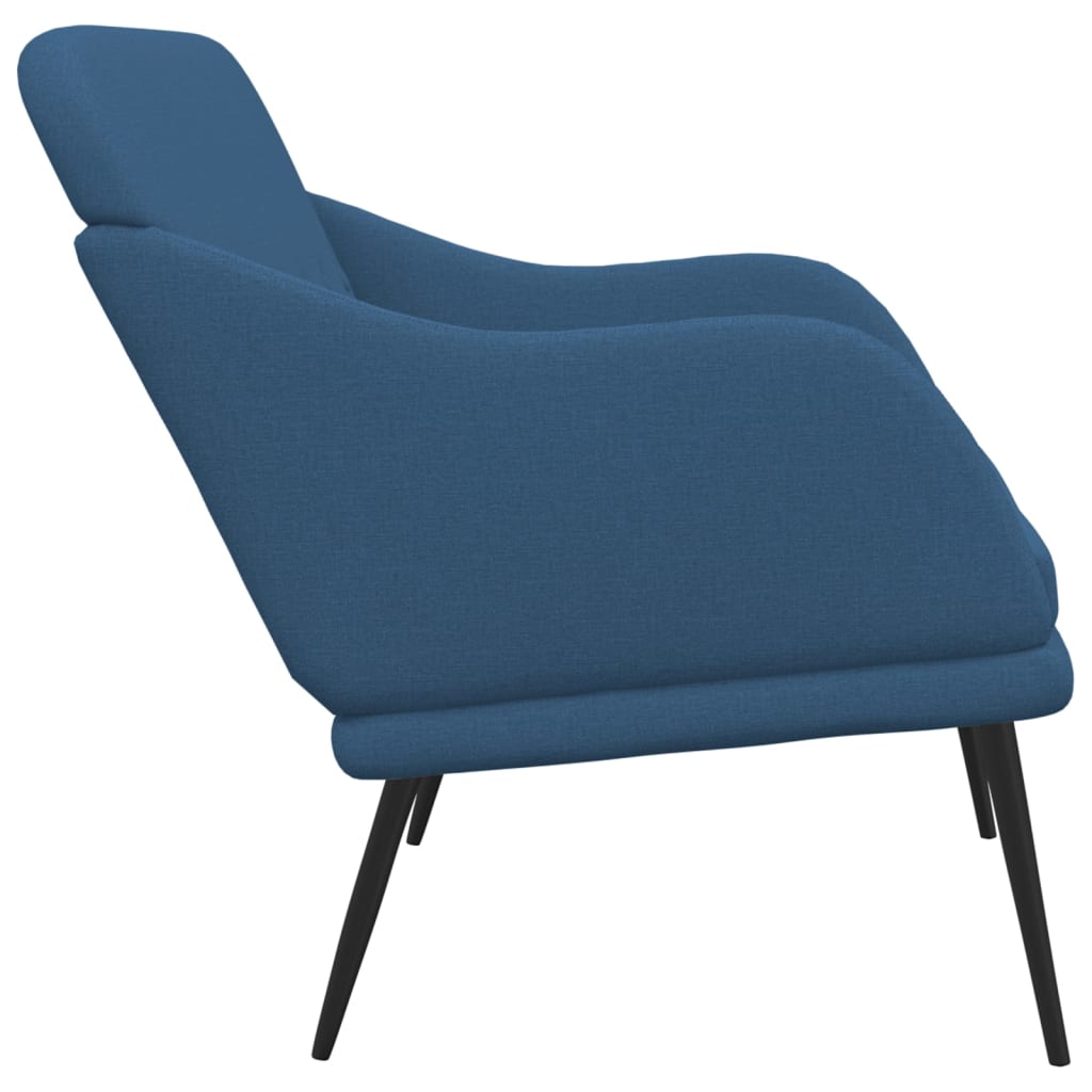 Bankje 110x76x80 cm stof blauw is nu te koop bij PeponiXL, paradijselijk wonen!