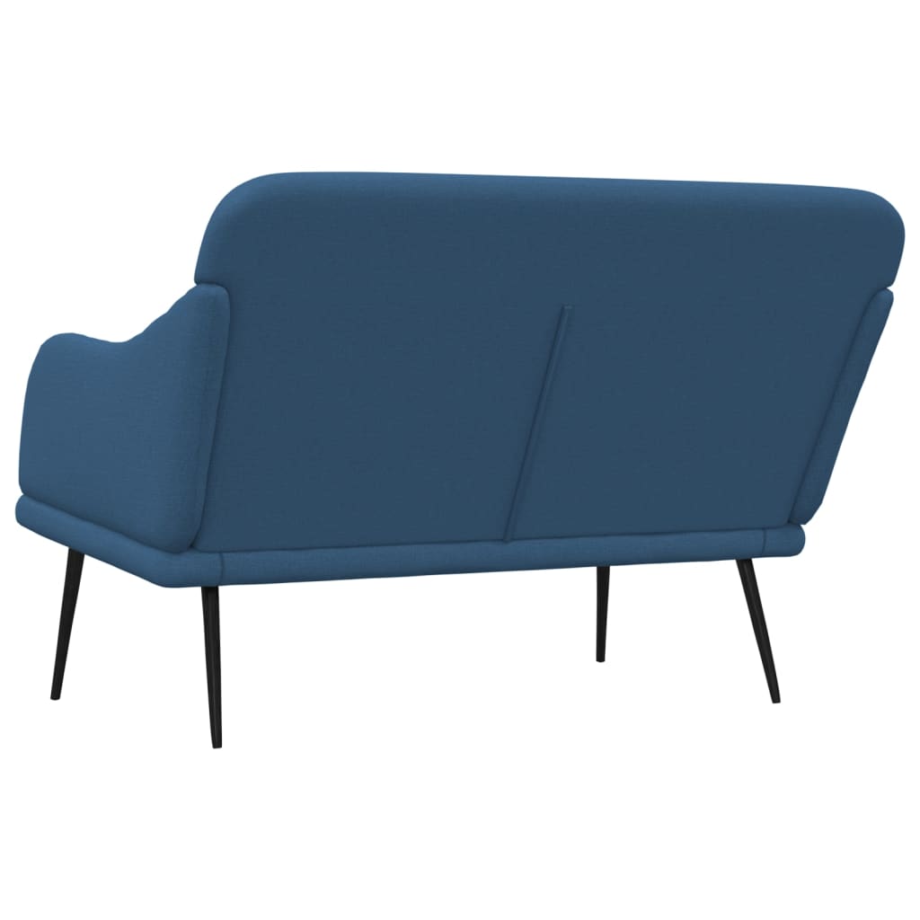 Bankje 110x76x80 cm stof blauw is nu te koop bij PeponiXL, paradijselijk wonen!