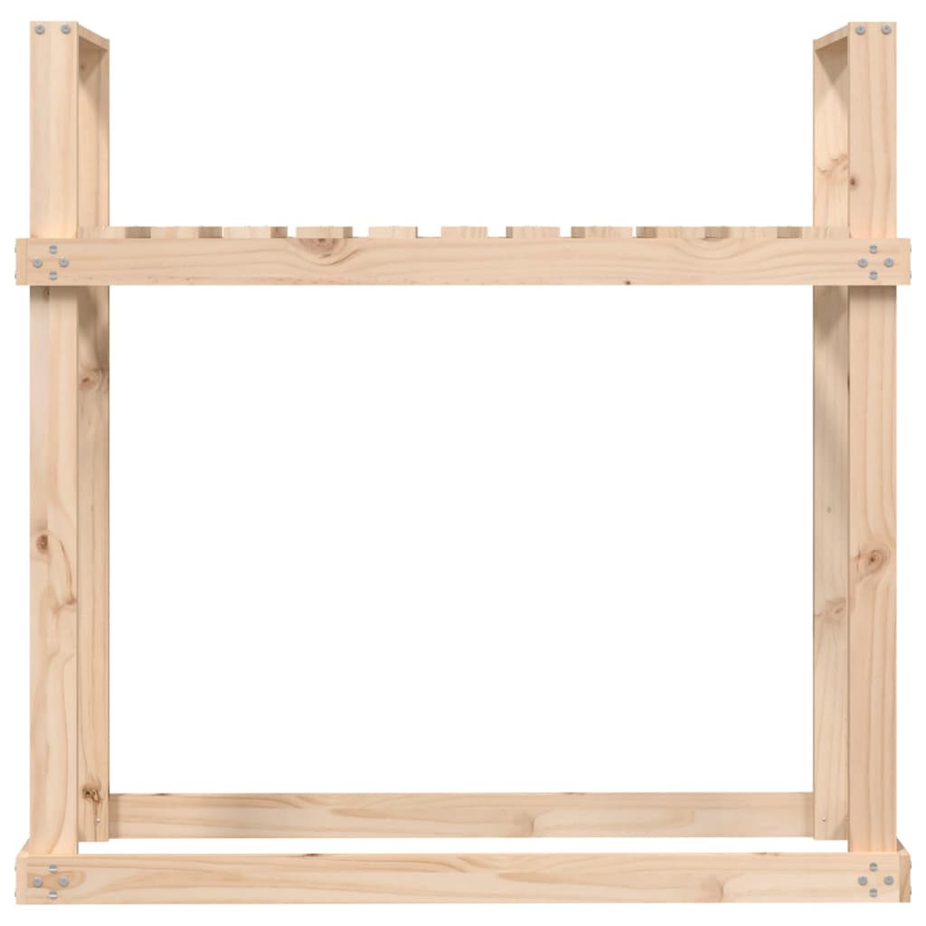 Haardhoutrek 110x35x108,5 cm massief grenenhout is nu te koop bij PeponiXL, paradijselijk wonen!