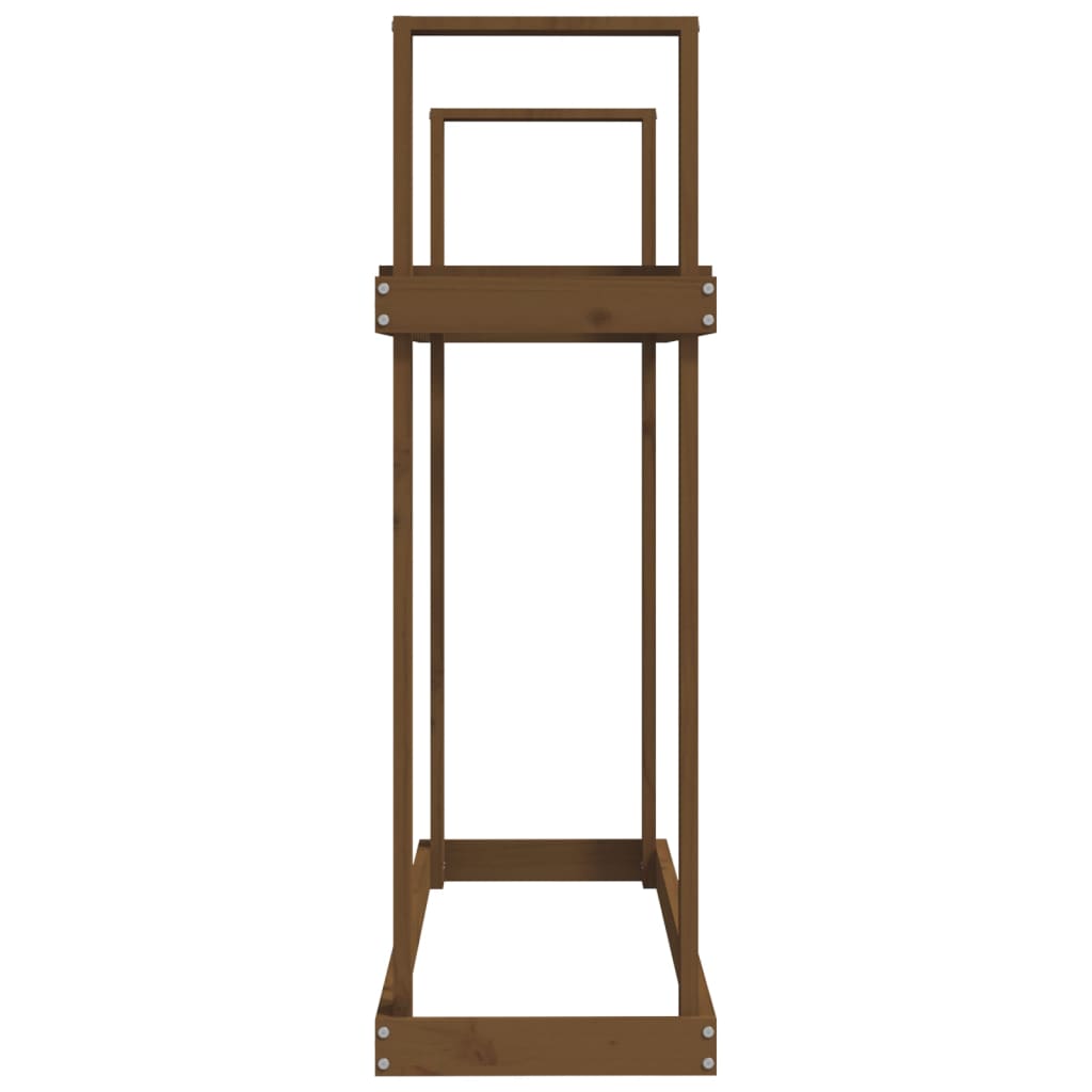 Haardhoutrek 110x35x108,5 cm massief grenenhout honingbruin is nu te koop bij PeponiXL, paradijselijk wonen!