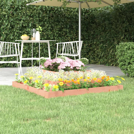 Plantenbak 110x110x27 cm massief douglashout is nu te koop bij PeponiXL, paradijselijk wonen!
