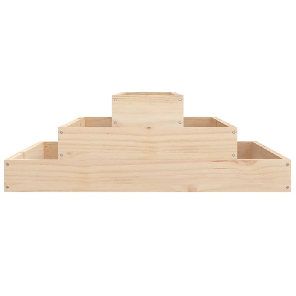 Plantenbak 80x80x27 cm massief grenenhout is nu te koop bij PeponiXL, paradijselijk wonen!