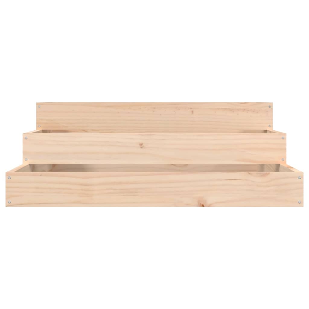 Plantenbak 78x78x27 cm massief grenenhout is nu te koop bij PeponiXL, paradijselijk wonen!