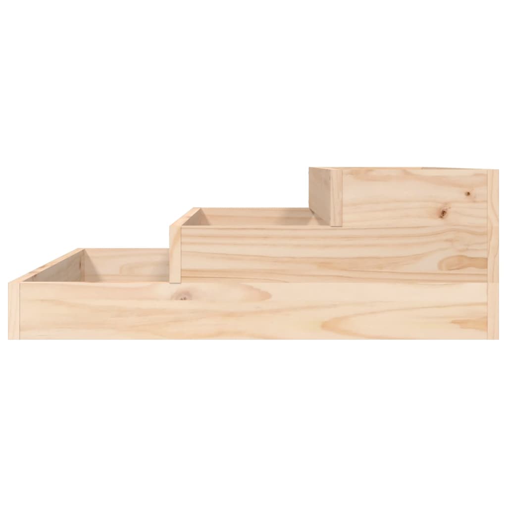 Plantenbak 78x78x27 cm massief grenenhout is nu te koop bij PeponiXL, paradijselijk wonen!