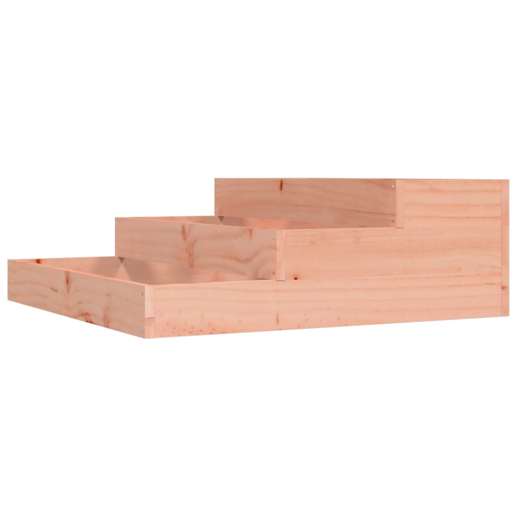 Plantenbak 78x78x27 cm massief douglashout is nu te koop bij PeponiXL, paradijselijk wonen!