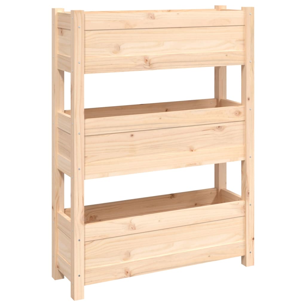 Plantenbak 77x25x104,5 cm massief grenenhout is nu te koop bij PeponiXL, paradijselijk wonen!