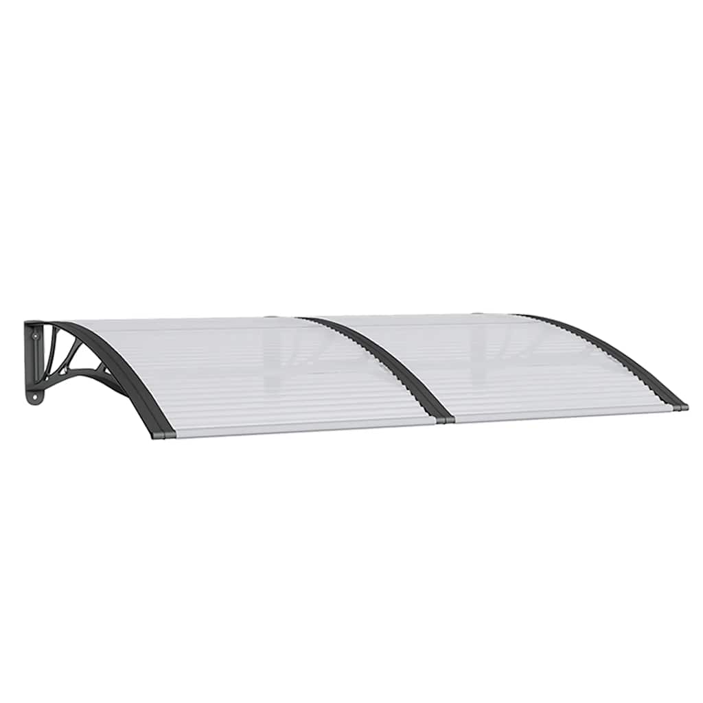 Deurluifel 150x100 cm polycarbonaat zwart is nu te koop bij PeponiXL, paradijselijk wonen!