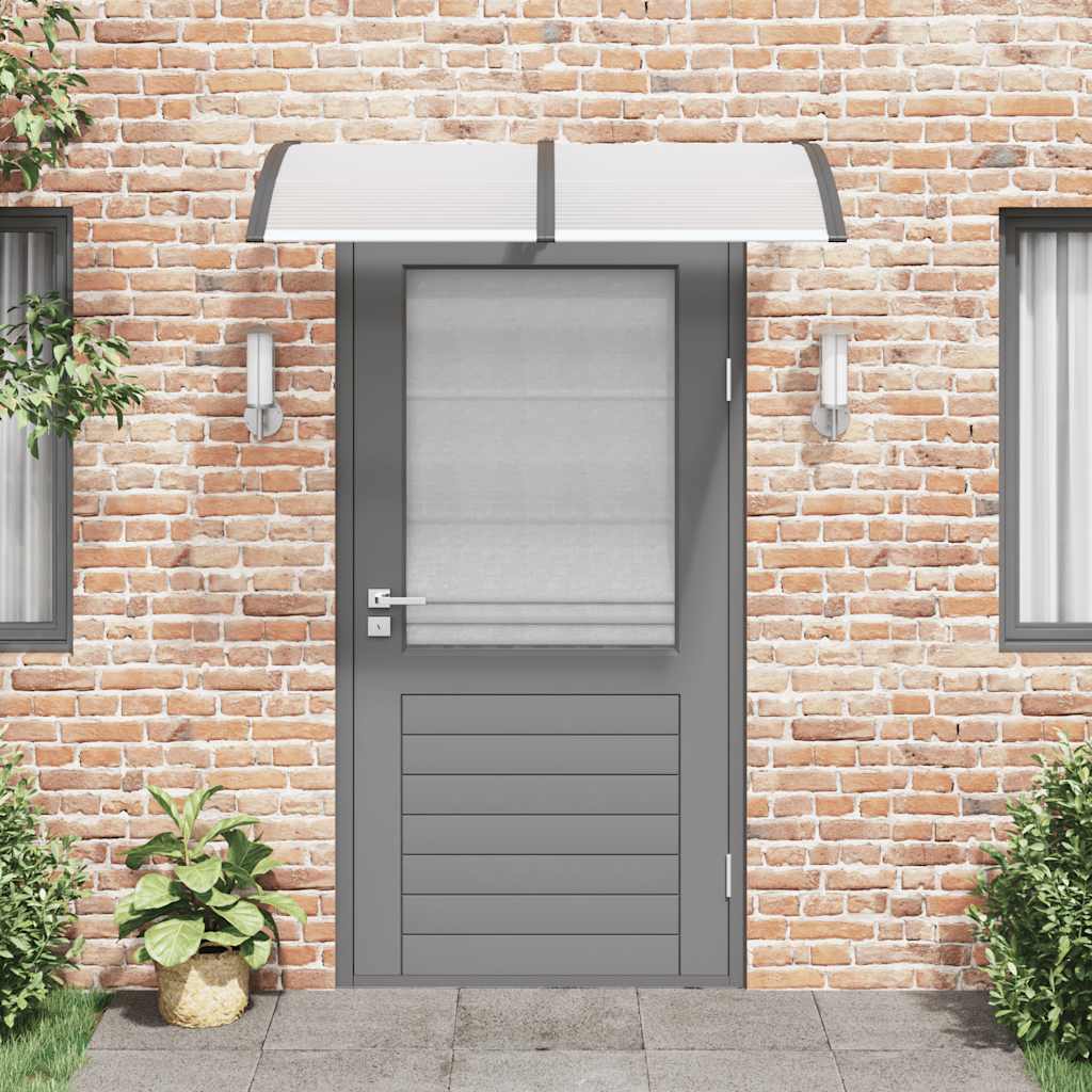 Deurluifel 150x100 cm polycarbonaat zwart is nu te koop bij PeponiXL, paradijselijk wonen!