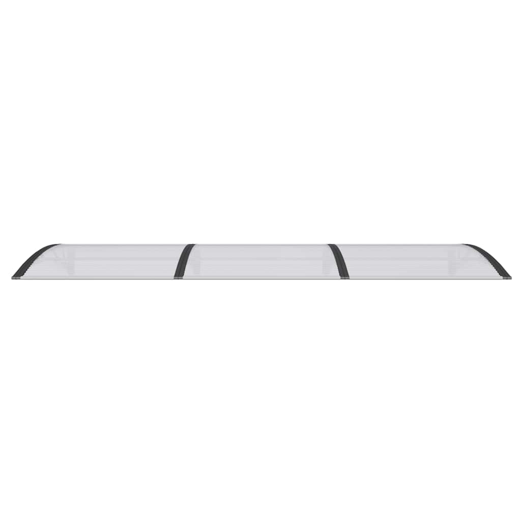 Deurluifel 300x100 cm polycarbonaat zwart is nu te koop bij PeponiXL, paradijselijk wonen!