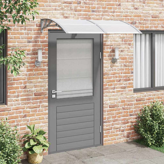 Deurluifel 150x100 cm polycarbonaat grijs is nu te koop bij PeponiXL, paradijselijk wonen!