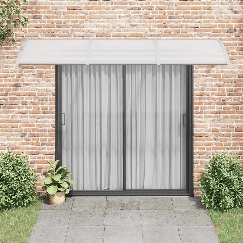 Deurluifel 300x100 cm polycarbonaat grijs is nu te koop bij PeponiXL, paradijselijk wonen!