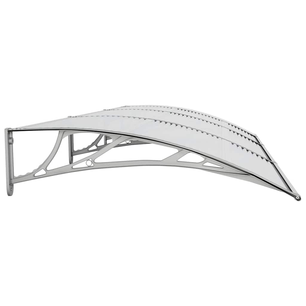 Deurluifel 300x100 cm polycarbonaat grijs is nu te koop bij PeponiXL, paradijselijk wonen!