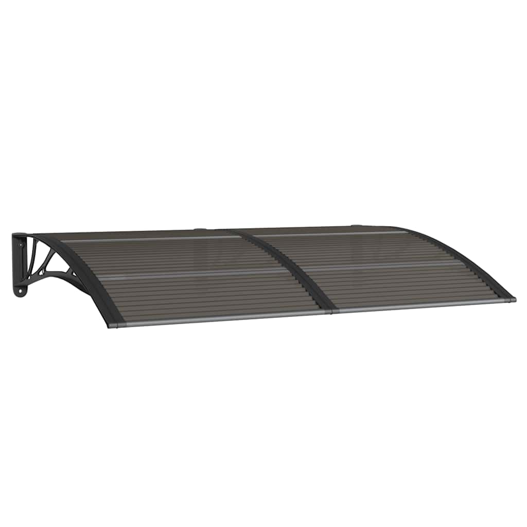 Deurluifel 150x100 cm polycarbonaat zwart is nu te koop bij PeponiXL, paradijselijk wonen!