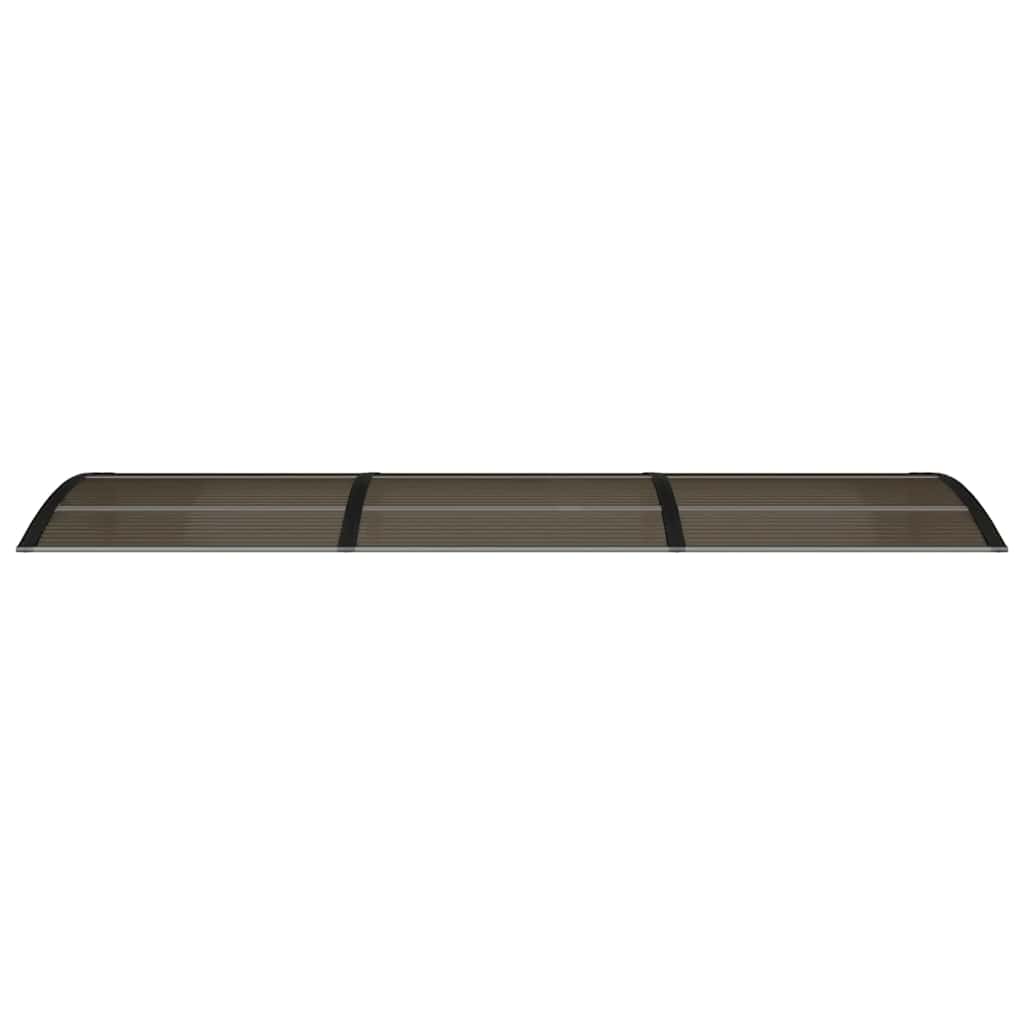 Deurluifel 300x75 cm polycarbonaat zwart is nu te koop bij PeponiXL, paradijselijk wonen!