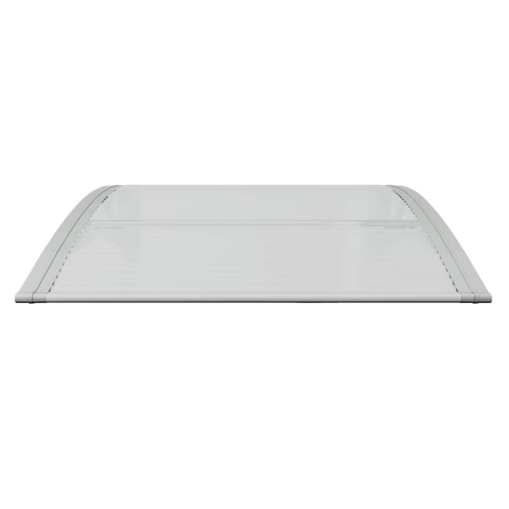 Deurluifel Grijs en Transparant 80x75 cm Polycarbonaat is nu te koop bij PeponiXL, paradijselijk wonen!